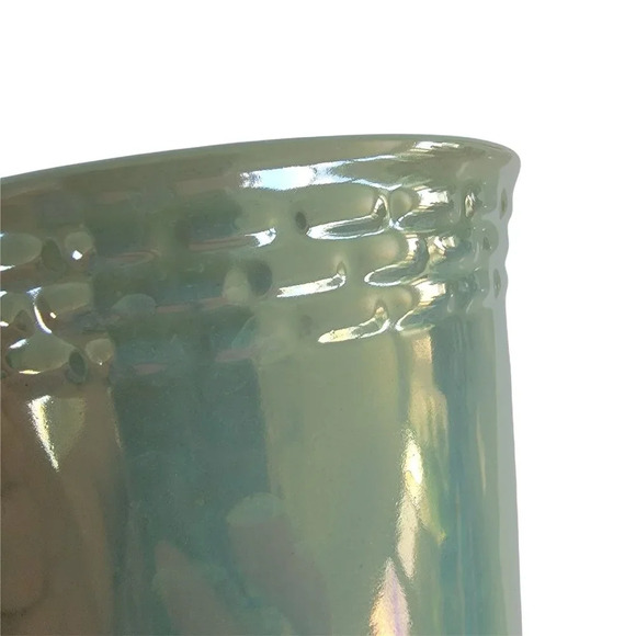 Belle Maison Iridescent Mint Green Mugs Set of 2 - Picture 11 of 11